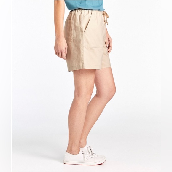 L.L. Bean Original Canvas Drawstring Shorts - Picture 1 of 10